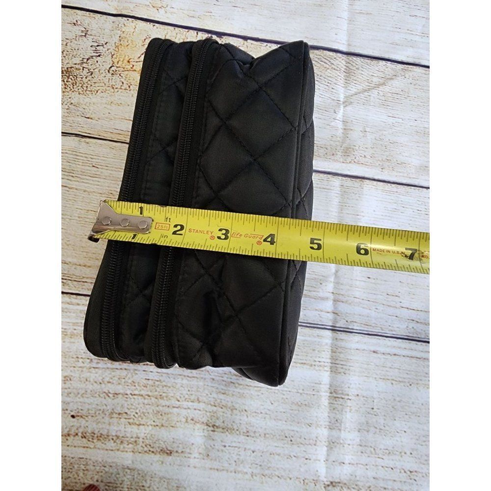 Black Quilted OneGenug Cosmetic Bag - NWOT - Picture 10 of 13